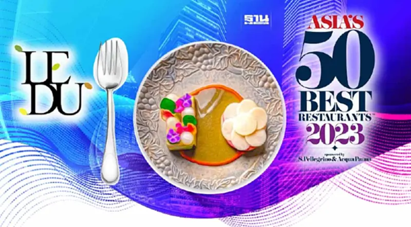 "Le Du" ร้านอาหารจากไทย ผงาด อันดับ 1 ร้านอาหารยอดเยี่ยมของเอเชียปี 2023 "Le Du" ร้านอาหารจากไทย ผงาด อันดับ 1 ร้านอาหารยอดเยี่ยมของเอเชียปี 2023