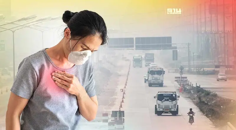 ฝุ่น PM2.5 กระทบปอด-เสี่ยงมะเร็ง แนะ ลดกิจกรรมนอกอาคาร