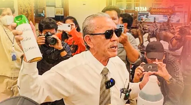 ชูวิทย์ บุกคมนาคม รอบ 2 วอน อธิรัฐ สอบข้าราชการส่อทุจริตสายสีส้ม-รถไฟทางคู่