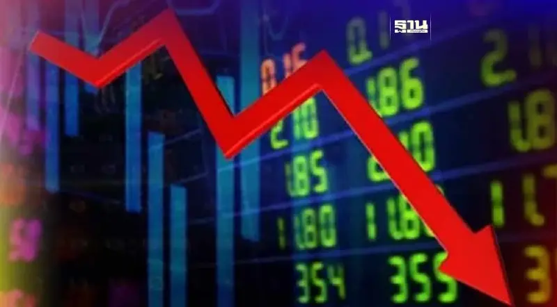 ตลาดหุ้นไทยปิดร่วง 14.57 จุด หลุดระดับ 1,600 จุด
