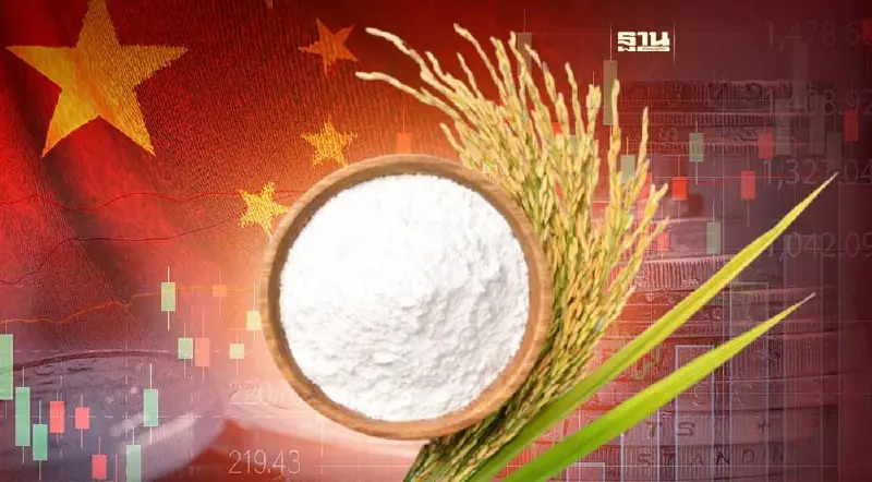 แป้งข้าวเหนียวไทย สินค้าเบอร์1ครองตลาดจีน