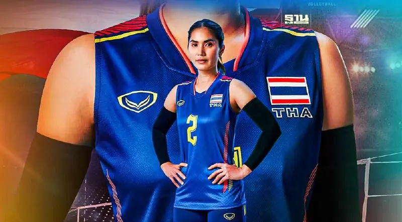 แกรนด์สปอร์ต โชว์เสื้อแข่งขันวอลเลย์บอลหญิง ซีเกมส์ 2023 แกรนด์สปอร์ต โชว์เสื้อแข่งขันวอลเลย์บอลหญิง ซีเกมส์ 2023