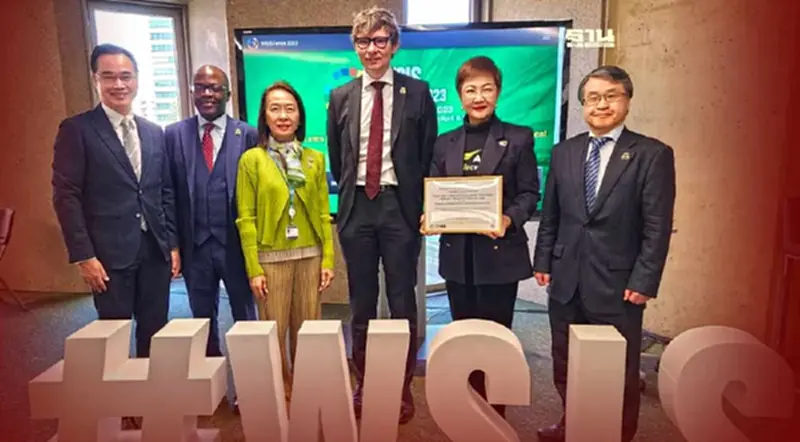 AIS คว้ารางวัล WSIS Prize 2023 สาขาความปลอดภัยอินเทอร์เน็ต AIS คว้ารางวัล WSIS Prize 2023 สาขาความปลอดภัยอินเทอร์เน็ต
