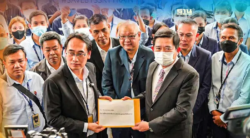 พนักงาน BTS บุกป.ป.ช.ถามปมฮั้วประมูลสายสีเขียว