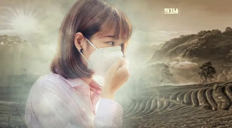 ค่าฝุ่น PM2.5 วันนี้ (25 มี.ค.)พุ่ง17จังหวัด ภาคเหนือเกินมาตรฐานส่วนใหญ่