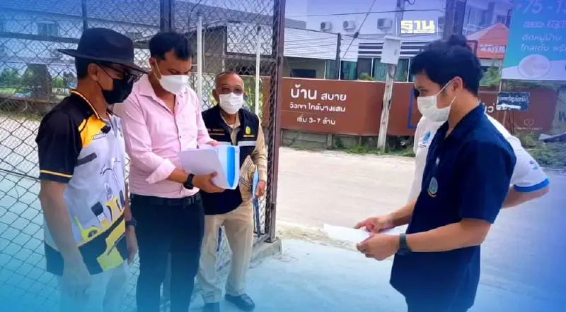 โครงการชลประทานชลบุรี ลงพื้นที่ตรวจสอบหาแนวทางการแก้ไขปัญหาน้ำท่วมขัง