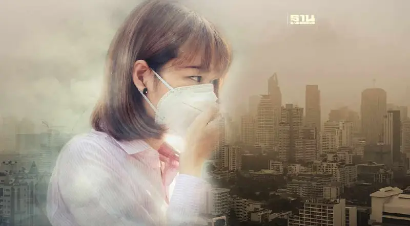 เช็คค่าฝุ่น PM2.5 เช้านี้ กรุงเทพเริ่มมีผลกระทบต่อสุขภาพ 61 พื้นที่