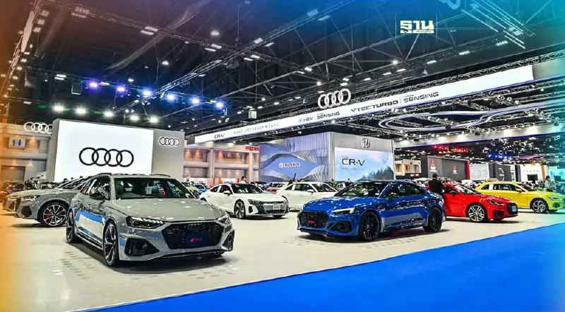 อาวดี้ ยกทัพรถยนต์ไฟฟ้าเข้างาน Motor Show 2023 อาวดี้ ยกทัพรถยนต์ไฟฟ้าเข้างาน Motor Show 2023