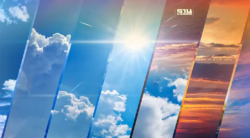 พยากรณ์อากาศวันนี้ -5 มี.ค.ไทยอุณหภูมิลดลง ลมแรง-ใต้ฝนตกหนักบางแห่ง