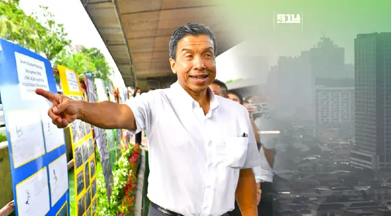 ผู้ว่าฯกทม เพิ่มพื้นที่สีเขียว-กำแพงกรองฝุ่นเขตธนบุรี