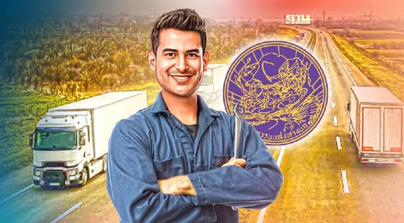 กรมขนส่งทางบก แนะรถบรรทุก ตรวจสภาพรถ-จ่ายภาษีประจำปี