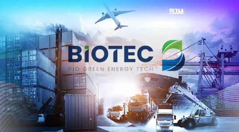 BIOTEC ขยายธุรกิจพาณิชย์นาวี ทุ่ม 206 ล้าน เข้าถือ "ไทยเดน มารีไทม์" BIOTEC ขยายธุรกิจพาณิชย์นาวี ทุ่ม 206 ล้าน เข้าถือ "ไทยเดน มารีไทม์"