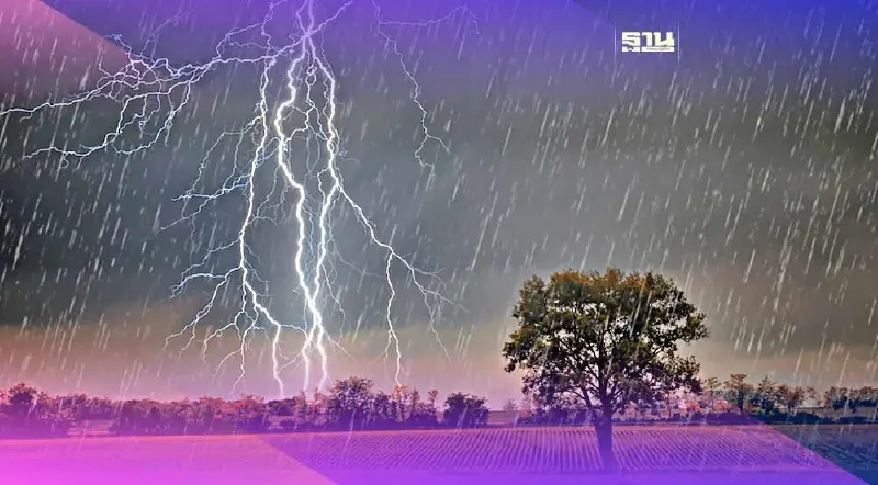 พยากรณ์อากาศวันนี้ -4 พ.ค.ไทยมีพายุฤดูร้อน-ใต้ฝนเพิ่มกับตกหนักบางแห่ง