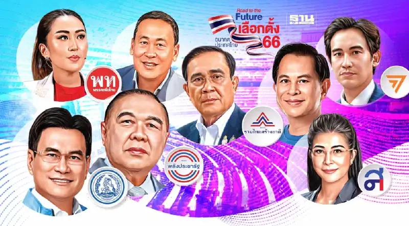 เลือกตั้ง 2566 สรุปยอดผู้สมัครส.ส.เขต บัญชีรายชื่อ แคนดิเดตนายก