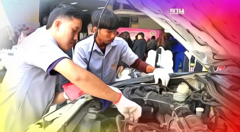 แรงงาน เปิดบริการตรวจเช็คสภาพรถฟรีก่อนเดินทางช่วงสงกรานต์