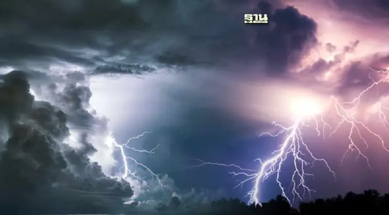 กรมอุตุเตือนฉบับ7 พายุฤดูร้อนถล่มหลายจังหวัด ฝนตก ลูกเห็บตก