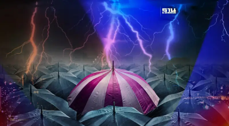 พายุฤดูร้อนกระหน่ำ ปภ.เตือน 5 จุดเสี่ยงโดนฟ้าผ่า