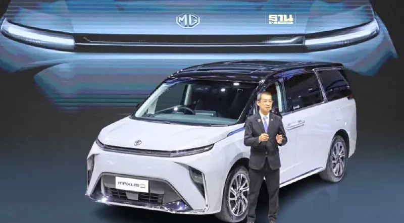 เอ็มจี เปิดเกมรถตู้ไฟฟ้า EV นำเข้าจีน MG Maxus9 ราคากว่า 2 ล้านบาท