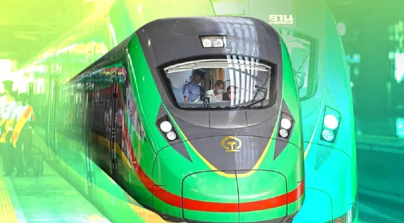 รถไฟจีน-ลาว เริ่มต้นบริการส่ง ผู้โดยสารข้ามพรมแดนแล้ว รถไฟจีน-ลาว เริ่มต้นบริการส่ง ผู้โดยสารข้ามพรมแดนแล้ว