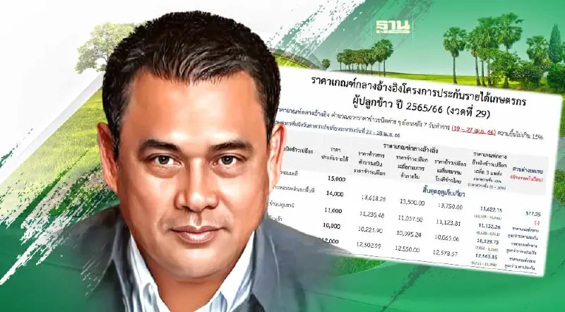 มาแล้ว! "ประกันรายได้ข้าว" งวดที่ 29 เช็คเลย