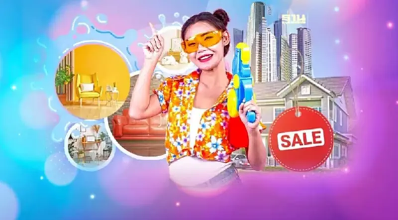"อสังหาฯ - ของแต่งบ้าน "สาดแคมเปญสงกรานต์ ดึง "กำลังซื้อ" ซัมเมอร์ "อสังหาฯ - ของแต่งบ้าน "สาดแคมเปญสงกรานต์ ดึง "กำลังซื้อ" ซัมเมอร์