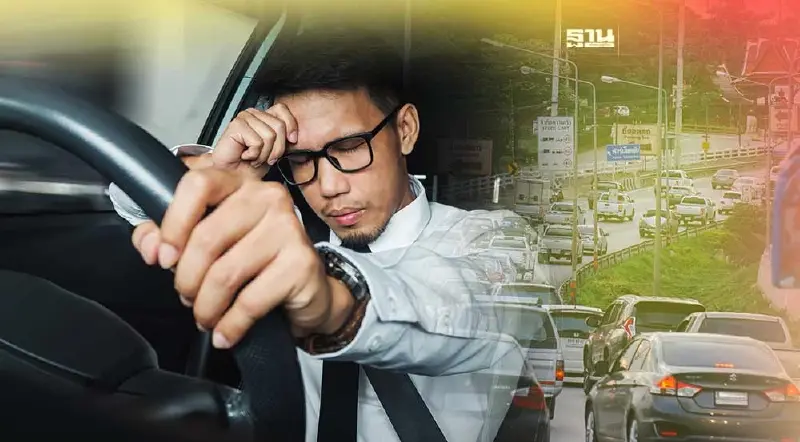9 วิธีแก้ง่วง ขับรถทางไกล กลับจากสงกรานต์