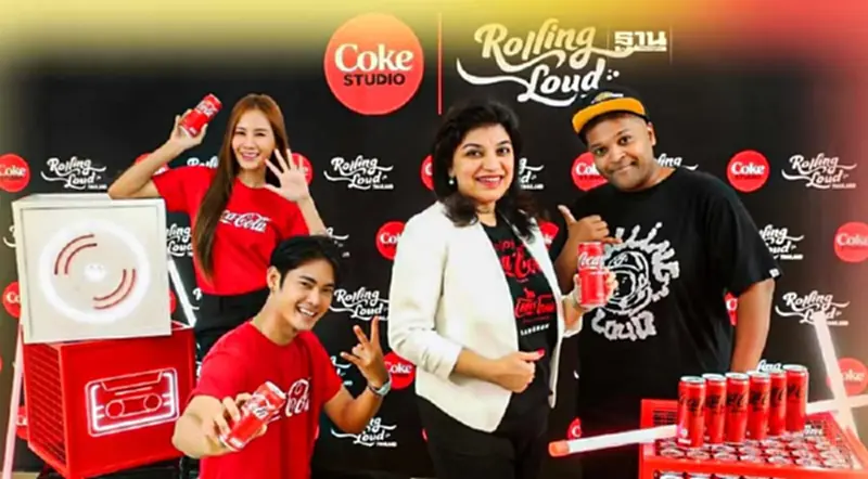 “COCA-COLA” จับมือ Rolling Loud จัดเทศกาลดนตรีฮิปฮอปรับสงกรานต์ “COCA-COLA” จับมือ Rolling Loud จัดเทศกาลดนตรีฮิปฮอปรับสงกรานต์