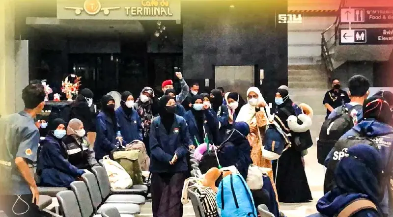 คนไทยกลับจาก “ซูดาน” กลุ่มแรก ป่วยทางเดินหายใจ-เครียดสูง