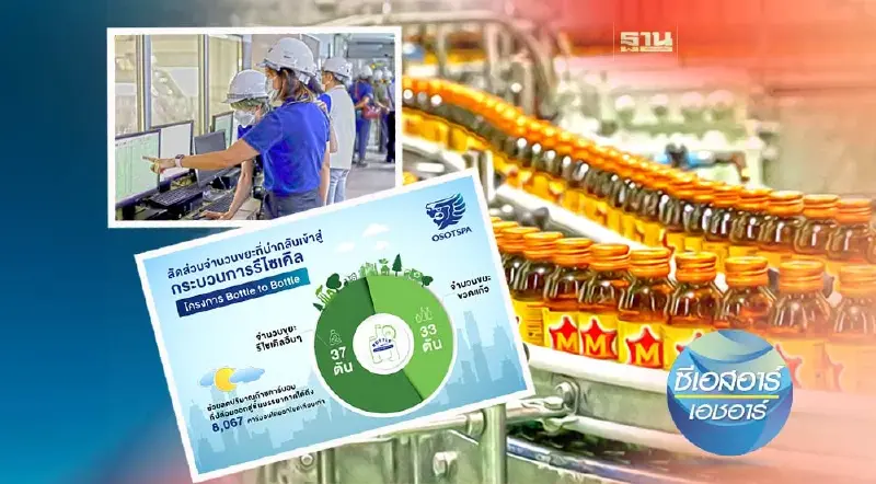 โอสถสภา แชร์ความรู้โครงการ ‘Care The Whale’ ใช้ประโยชน์จากขยะขวดแก้ว โอสถสภา แชร์ความรู้โครงการ ‘Care The Whale’ ใช้ประโยชน์จากขยะขวดแก้ว