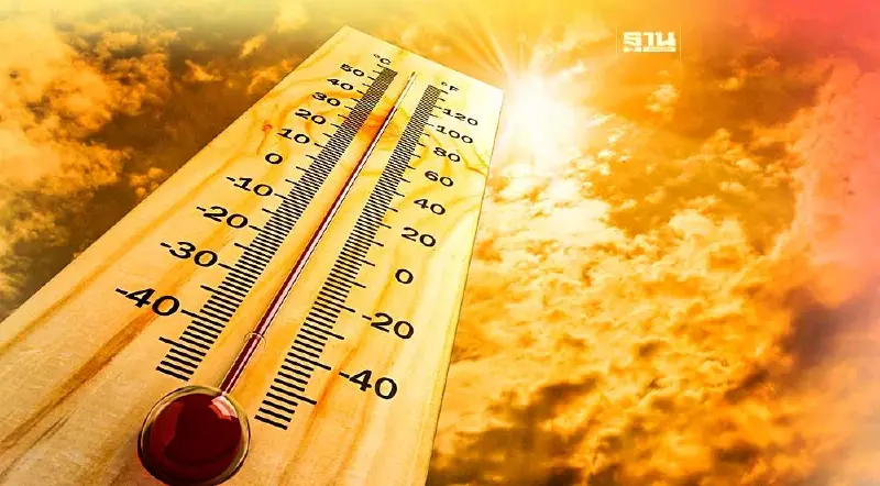 พยากรณ์อากาศวันนี้ - 22 เม.ย.ไทยฝนลดลง -อากาศร้อนถึงร้อนจัด