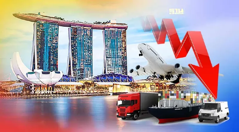 สิงคโปร์ส่งออกลดลงติดต่อกัน 6 เดือน ส่งสัญญาณเศรษฐกิจชะลอตัว