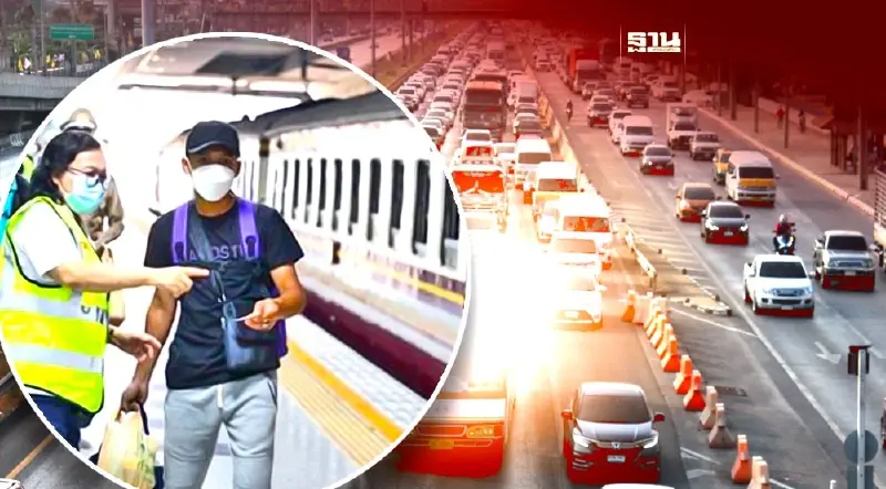 สงกรานต์ปีนี้ “คมนาคม” คาดประชาชนเดินทางกลับกรุงเทพฯ แตะ 5.3 ล้านคน