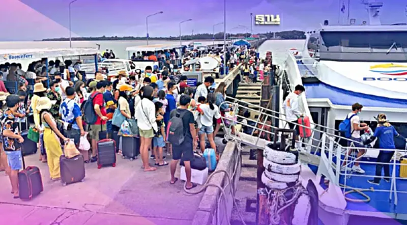 นักท่องเที่ยวเกินแสนเที่ยวสงกรานต์ภาคตะวันออกเงินสะพัดพันล้าน นักท่องเที่ยวเกินแสนเที่ยวสงกรานต์ภาคตะวันออกเงินสะพัดพันล้าน