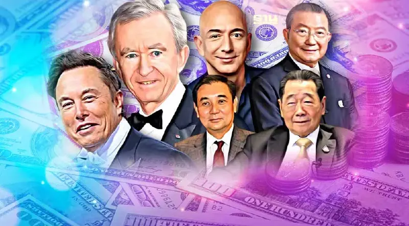 เปิด 10 อันดับมหาเศรษฐีโลกปี66 เจ้าสัวธนินท์-เจริญ-สารัชถ์ รวยสุดในไทย