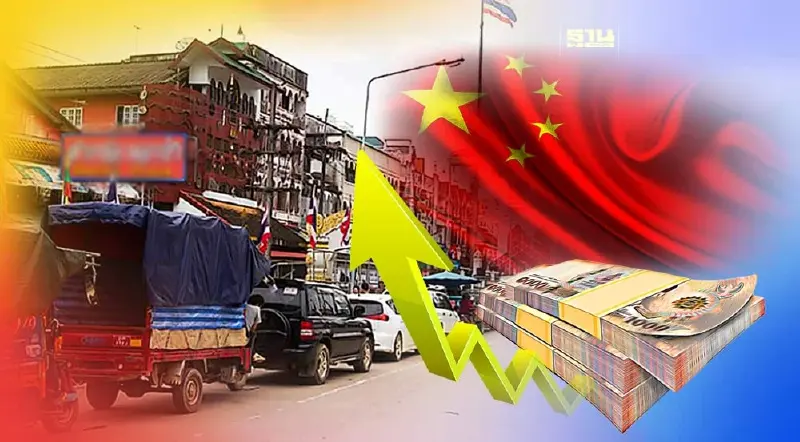 ค้าชายแดนผ่านแดน ส่งออกไปจีนพุ่ง99.66% โต5เดือนต่อเนื่อง