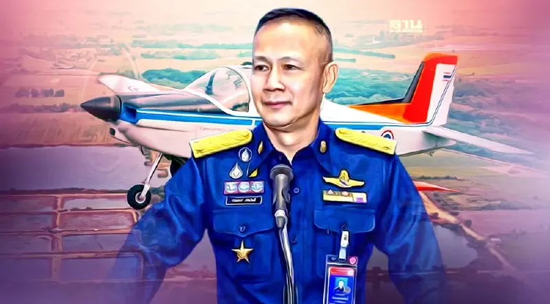 เครื่องบินกองทัพอากาศ เกิดอุบัติเหตุระหว่างฝึกบิน ครูฝึกดับ 1 ราย