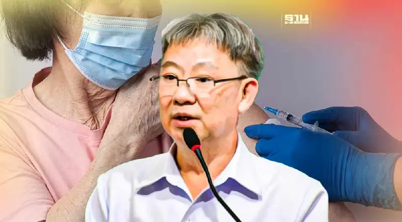 สธ. แนะกลุ่มเสี่ยงฉีดวัคซีนโควิด-ไข้หวัดใหญ่ก่อนระบาดช่วงหน้าฝน