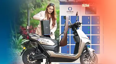 บ้านปู เน็กซ์-โอยิกะรุกสถานีสลับแบตฯมอเตอร์ไซค์ไฟฟ้ามุ่ง "Net Zero"
