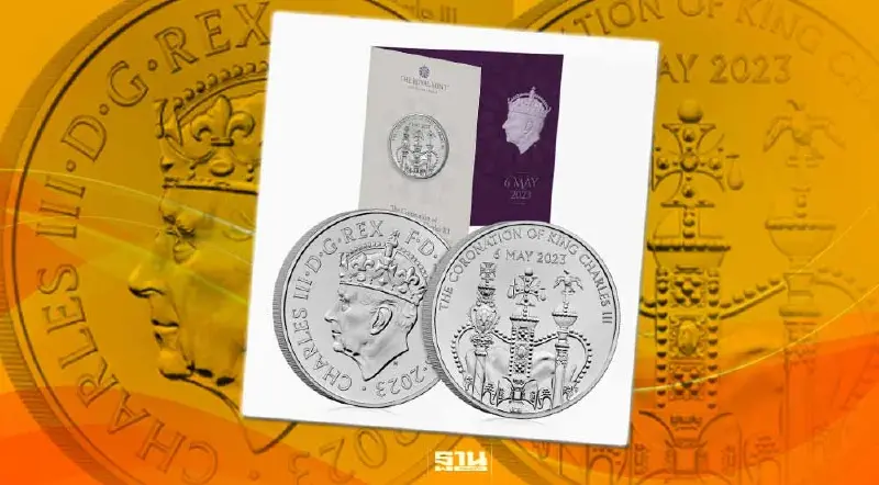 อังกฤษเผยโฉม“เหรียญที่ระลึก” พิธีบรมราชาภิเษกกษัตริย์ชาร์ลส์ที่ 3