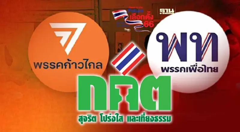 “ก้าวไกล” พลิกแซง “เพื่อไทย” ส.ส.เขตกวาด 115 ที่นั่งแล้ว “ก้าวไกล” พลิกแซง “เพื่อไทย” ส.ส.เขตกวาด 115 ที่นั่งแล้ว