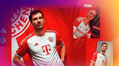 อาดิดาส เปิดตัวเสื้อบาเยิร์น มิวนิคฤดูกาล 2023/24 ชูวัสดุรีไซเคิล 100%