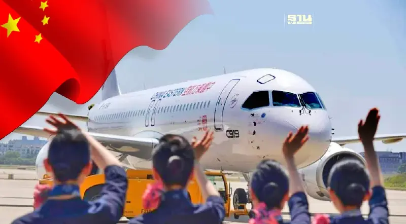 ครั้งแรก! เครื่องบินพาณิชย์ผลิตเองในจีน เปิดให้บริการผู้โดยสารแล้ว