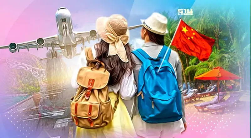 จีนเที่ยวไทยทะลุ  1 ล้าน ยอดเที่ยวบินพุ่งถึง 98%