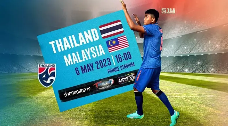 ซีเกมส์ 2023 : ถ่ายทอดสดบอลไทยวันนี้ ทีมชาติไทย พบ มาเลเซีย ที่นี่
