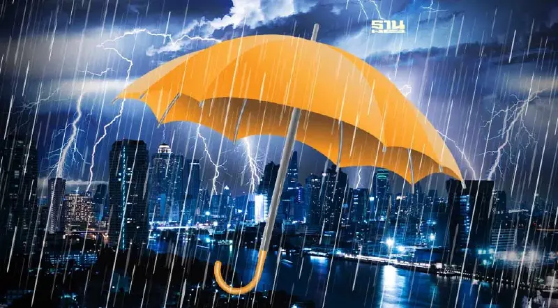 กรมอุตุฯประกาศฉบับ 8 เตือน 45 จว.รวมกทม.ฝนตกหนักถึงหนักมาก-ลมกระโชกแรง