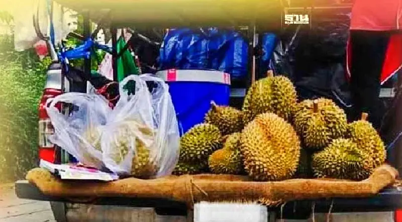 เชือดจริง!!! โกงตาชั่ง “ทุเรียน” น้ำหนักเกินครึ่งกิโล