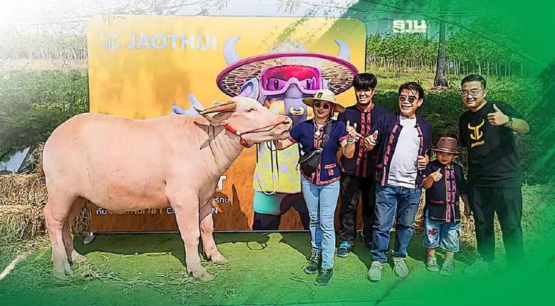 บิทคับ นำเทคโนโลยีบล็อกเชนขับเคลื่อนวงการควายไทย