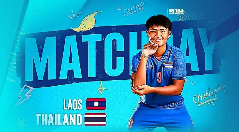 ถ่ายทอดสดฟุตบอลทีมชาติไทย พบ สปป. ลาว ซีเกมส์ 2023