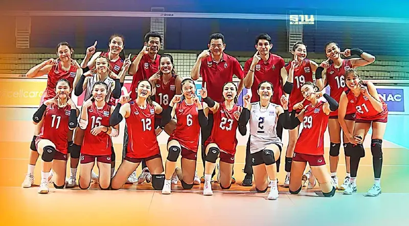 ถ่ายทอดสด"วอลเลย์บอลหญิงเนชั่นส์ลีก"เช็คเลยทีมชาติไทยแข่งวันไหน