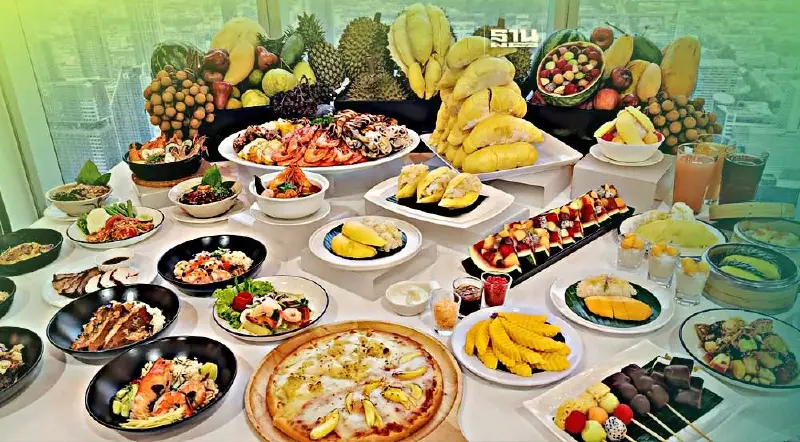 ว๊าวๆบุฟเฟ่ต์ทุเรียนใบหยก ปะทะบุฟเฟ่ต์ซีฟู้ด แบงค์พันมีทอน!